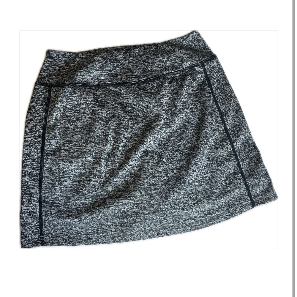 Blevonh Heather Grey Athletic Skort